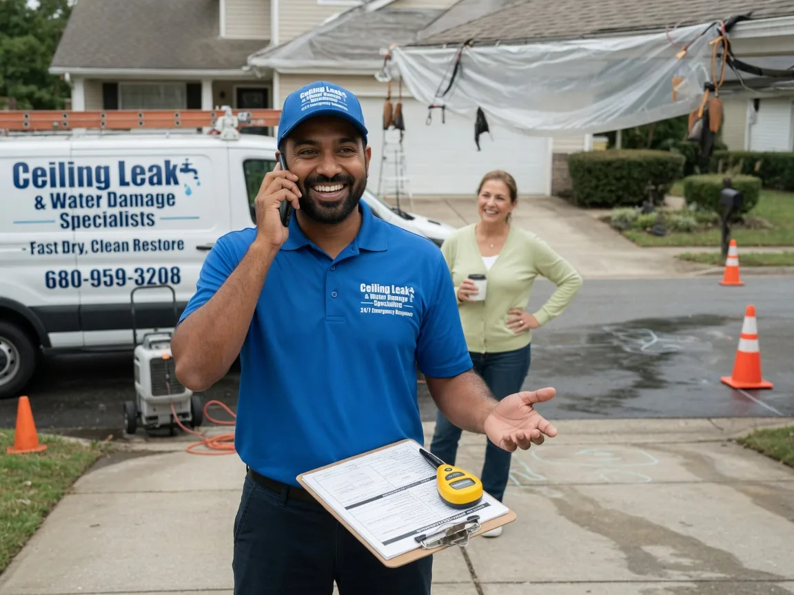 Ceiling Leak Cleanup Walnutport, PA FAQs